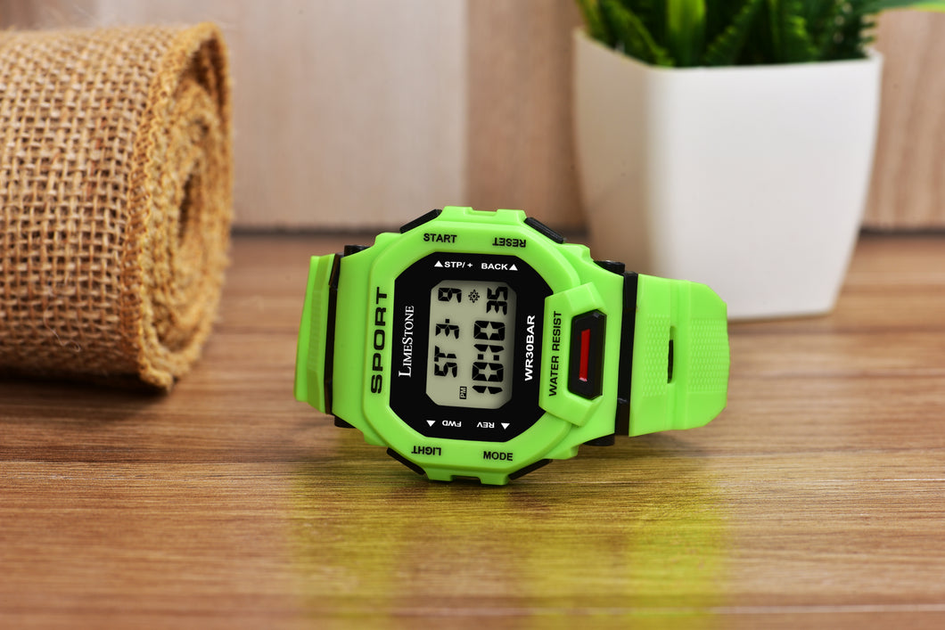 LS-Shock Digital Shock proof Neon watch for Men/boys