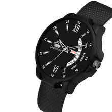 Load image into Gallery viewer, LIMESTONE  LS2972 Mesh Strap Day and Date Functions All Black Quartz Analog Watch - For Men
