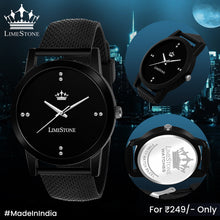 Load image into Gallery viewer, LIMESTONE  LS2734 Wolf Gents Exclusive Mesh Strap Analog Analog Watch - For Men
